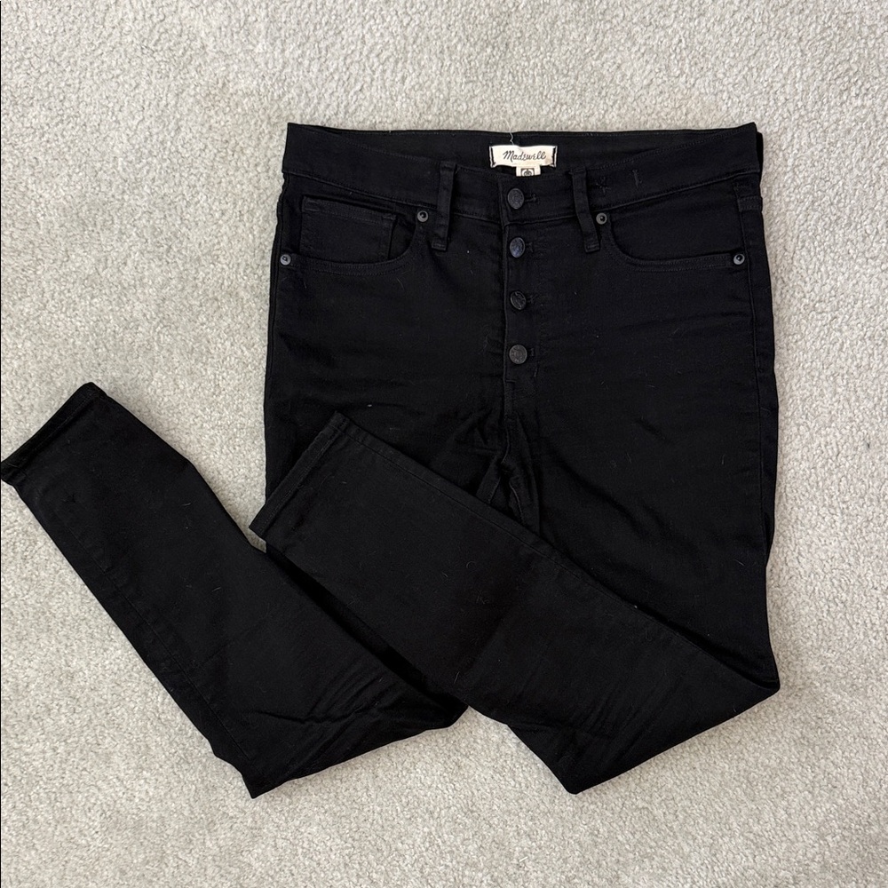 Madewell mid rise skinny jeans